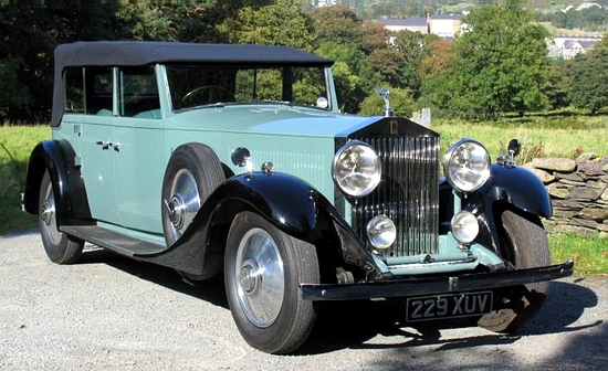 1931 Rolls-Royce Phantom II Hooper Tourer.